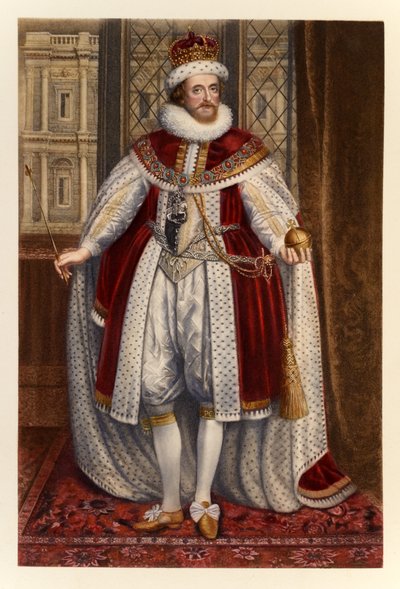 King James I of England and VI of Scotland, from 